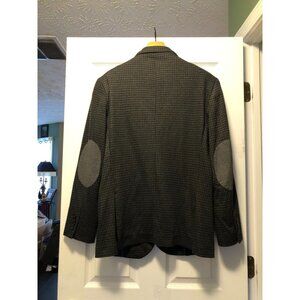 Bariii men's charcoal 68%polyester 30%rayon sport coat jacket blazer 42 R